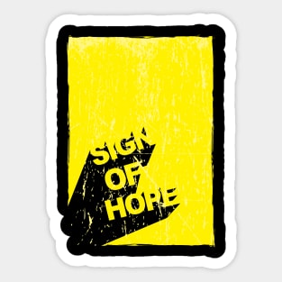 Sign of Hope Sticker